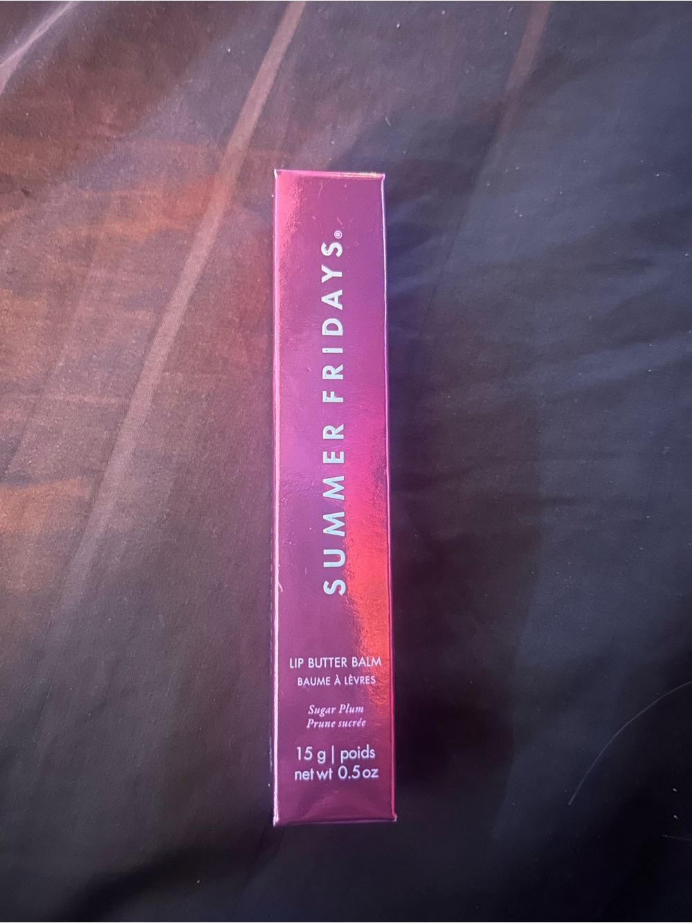 Summer Fridays Lip Butter Balm in shade, Sugar Plum